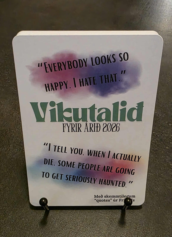 Vikudagatal 2026 - Friends 