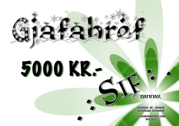 Gjafabréf